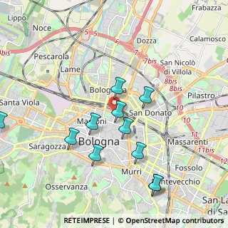 Mappa Mura di Porta Galliera, 40126 Bologna BO, Italia (2.03636)