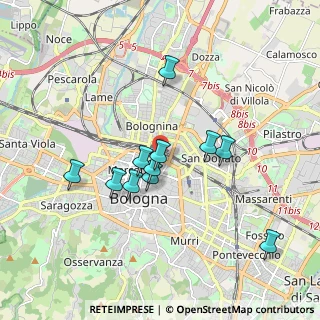 Mappa Mura di Porta Galliera, 40126 Bologna BO, Italia (1.58182)