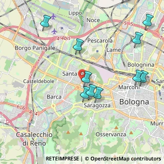 Mappa Viale Sandro Pertini, 40133 Bologna BO, Italia (2.44273)