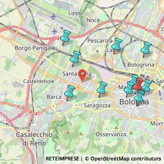 Mappa Viale Sandro Pertini, 40133 Bologna BO, Italia (2.35909)