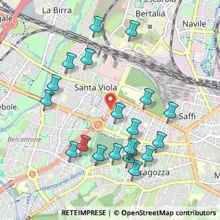 Mappa Viale Sandro Pertini, 40133 Bologna BO, Italia (1.118)