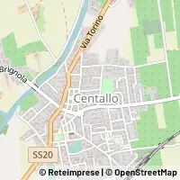Map Centallo