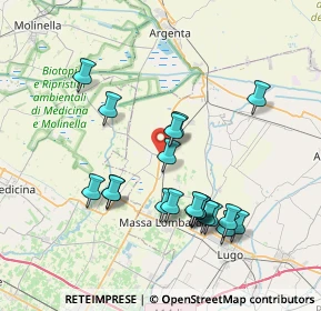 Mappa Via Nilde Jotti, 48017 Conselice RA, Italia (7.419)