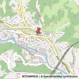 Mappa Via Gavino Antonio, 107, 16014 Campomorone, Genova (Liguria)