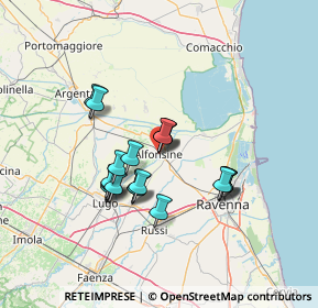 Mappa C. so Giacomo Matteotti, 48011 Alfonsine RA, Italia (11.477)