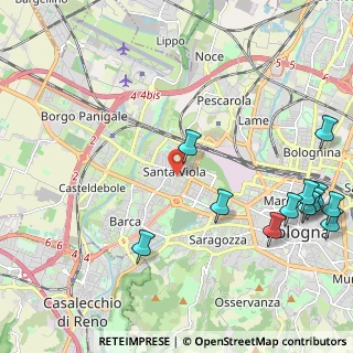 Mappa Via Indro Montanelli, 40133 Bologna BO, Italia (2.92833)