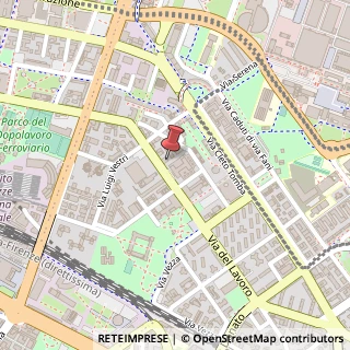 Mappa Via del Lavoro, 25, 40127 Bologna, Bologna (Emilia Romagna)