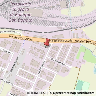 Mappa Via Augusto Pollastri, 1, 40138 Bologna, Bologna (Emilia Romagna)