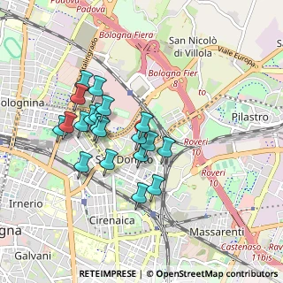 Mappa Via Corrado Masetti, 40127 Bologna BO, Italia (0.788)