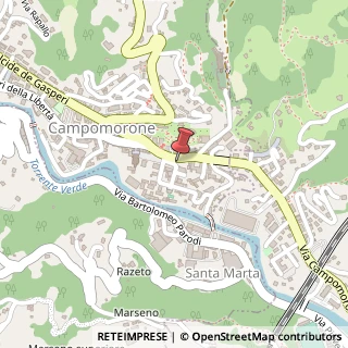 Mappa Piazza Guglielmo Marconi, 3, 16014 Campomorone, Genova (Liguria)