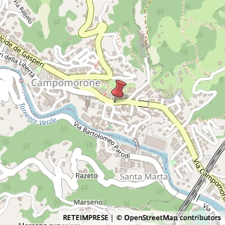 Mappa Via A. Gavino, 20, 16014 Campomorone, Genova (Liguria)