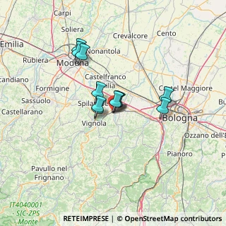 Mappa Via G. Matteotti, 40053 Valsamoggia BO, Italia (9.56909)
