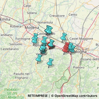 Mappa Via G. Matteotti, 40053 Valsamoggia BO, Italia (8.622)