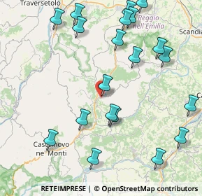 Mappa Via Alberto Rossi, 42034 Casina RE, Italia (10.031)