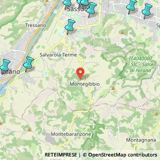 Mappa Via per Montegibbio, 41049 Sassuolo MO, Italia (4.08941)