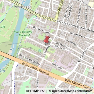 Mappa Via Giovanni Fattori,  6, 40133 Bologna, Bologna (Emilia Romagna)