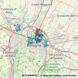 Mappa Via Luigi Vestri, 40128 Bologna BO, Italia (1.67455)
