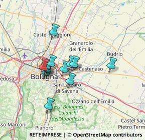 Mappa Via Augusto Pollastri, 40138 Bologna BO, Italia (5.57615)