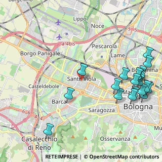 Mappa Via della Ferriera, 40133 Bologna BO, Italia (2.80316)