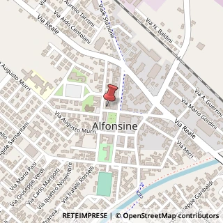 Mappa Piazza Antonio Gramsci, 26, 48011 Alfonsine, Ravenna (Emilia Romagna)