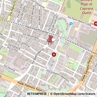 Mappa Via Battindarno, 16/a, 40133 Casalecchio di Reno, Bologna (Emilia Romagna)