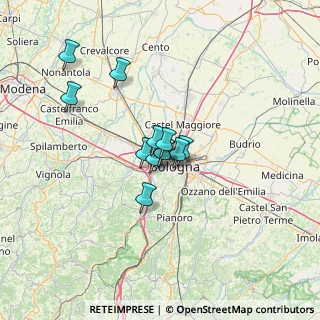 Mappa Via Antonio Mancini, 40133 Bologna BO, Italia (8.66667)