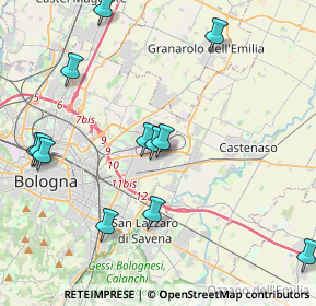 Mappa Via del Muratore, 40138 Bologna BO, Italia (5.94)