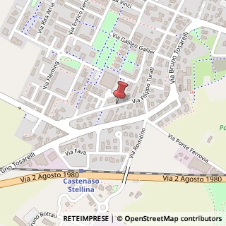 Mappa Via Filippo Turati,  34, 40134 Castenaso, Bologna (Emilia Romagna)