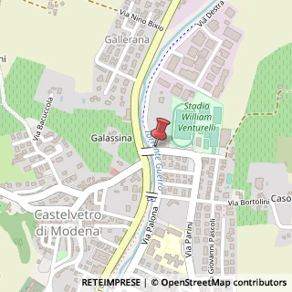 Mappa Via della Costituzione, 3, 41014 Castelvetro di Modena, Modena (Emilia Romagna)
