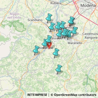 Mappa Viale Rivi, 41049 Sassuolo MO, Italia (6.74)