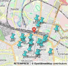 Mappa Bologna Centrale, 40121 Bologna BO, Italia (0.9915)