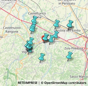 Mappa Viale Giosuè Carducci, 40053 Valsamoggia BO, Italia (6.01222)
