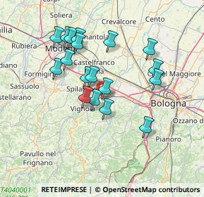 Mappa Viale Giosuè Carducci, 40053 Valsamoggia BO, Italia (13.10889)