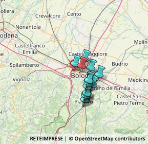 Mappa Viale Palmiro Togliatti, 40133 Bologna BO, Italia (9.85688)
