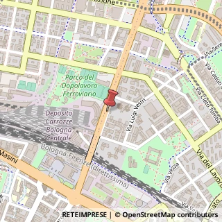Mappa Via Emilio Zago, 5, 40127 Bologna, Bologna (Emilia Romagna)