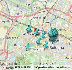Mappa Largo Nigrisoli, 40133 Bologna BO, Italia (1.4875)