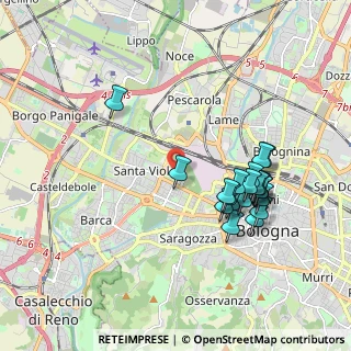 Mappa L.go Bartolo Nigrisoli, 40133 Bologna BO, Italia (1.8765)
