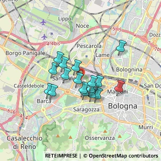 Mappa L.go Bartolo Nigrisoli, 40133 Bologna BO, Italia (1.31235)