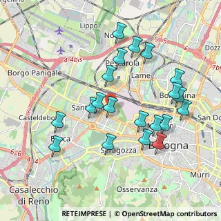 Mappa L.go Bartolo Nigrisoli, 40133 Bologna BO, Italia (1.957)