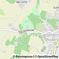 Map Castelvetro di Modena