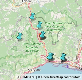 Mappa Via Europa, 16010 Masone GE, Italia (7.29692)