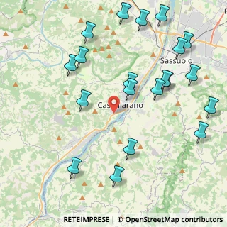 Mappa Via Francesco Petrarca, 42014 Castellarano RE, Italia (5.086)