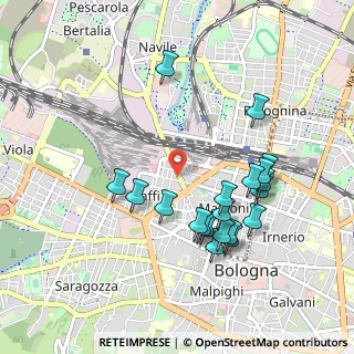 Mappa Via Camillo Casarini, 40137 Bologna BO, Italia (0.9615)