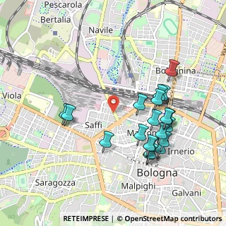 Mappa Via Camillo Casarini, 40137 Bologna BO, Italia (0.994)