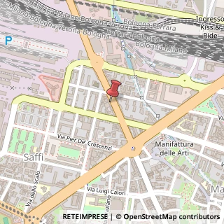Mappa Via Francesco Zanardi, 14/A, 40131 Bologna, Bologna (Emilia Romagna)