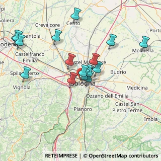 Mappa Via Camillo Casarini, 40137 Bologna BO, Italia (15.31688)