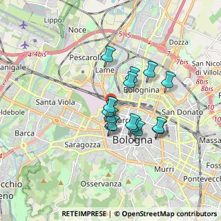 Mappa Via Camillo Casarini, 40137 Bologna BO, Italia (1.32)
