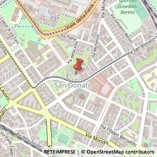 Mappa Via Ferruccio Garavaglia, 5/B, 40127 Bologna, Bologna (Emilia Romagna)