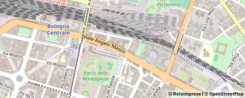 Mappa Bologne