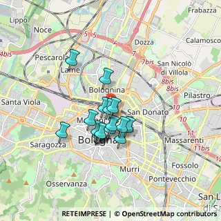 Mappa Viale Angelo Masini, 40126 Bologna BO, Italia (1.26176)